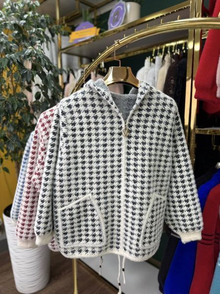 Неймовірний жіночий кардиган, тканина "Альпака" розмір 58 21203-58 фото