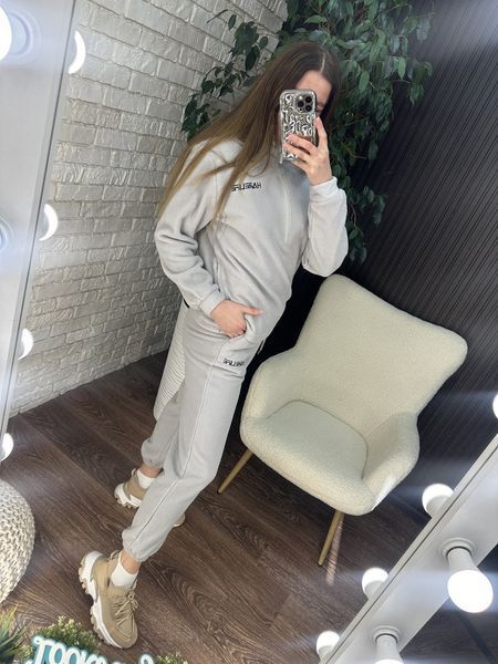 Теплий жіночий костюм, тканина "Фліс" 46/48, 48/50, 50/52, 54/56 розмір 46/48 18309-46/48 фото
