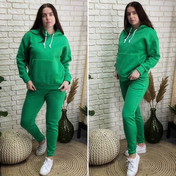 Великолепный женский костюм, ткань "Трикотаж на флисе" 48, 50, 52, 54, 56 размер 48 12169-48 фото