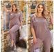 Стильный женский костюм Футболка+Бриджи, ткань "Хлопок+Стрейч" 48, 50, 52, 54, 56, 58, 60 размер 48 10449-48 фото 1