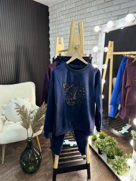 Стильний жіночий костюм, тканина "Замша" 48, 50, 52, 54. 56, 58 розмір 48 17849-48 фото