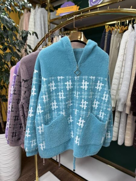Неймовірний жіночий кардиган, тканина "Альпака" 54, 56, 58 розмір 54 21280-54 фото