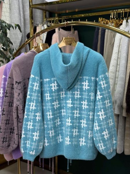 Неймовірний жіночий кардиган, тканина "Альпака" 54, 56, 58 розмір 54 21280-54 фото