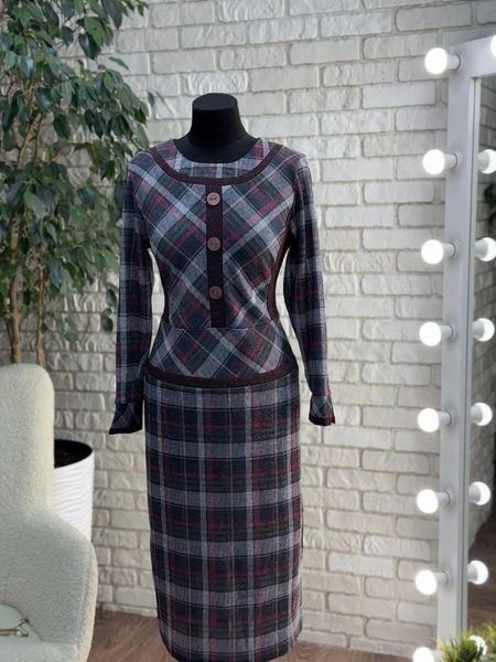 Елегантна жіноча сукня, тканина "Трикотаж" розмір 54 18669-54 фото