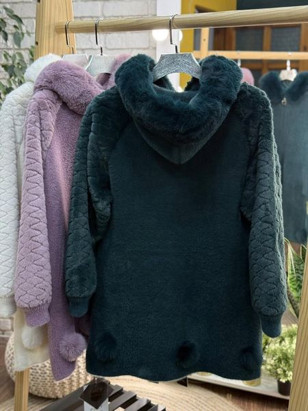 Неймовірний жіночий кардиган, тканина "Альпака" 52, 54, 56, 58, 60 розмір 52 20830-52 фото