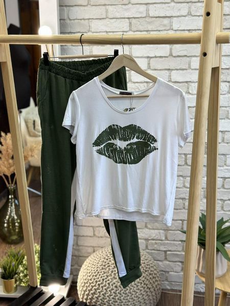 Стильный женский костюм, ткань "Трикотаж" 52, 62 размер 52 17605-52 фото
