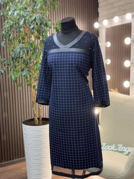 Елегантна жіноча сукня, тканина "Трикотаж" 52, 54 розмір 52 18863-52 фото