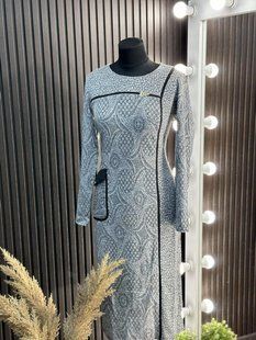 Стильное женское платье, ткань "Трикотаж" 52, 54, 56, 58, 60 размер 52 16414-52 фото