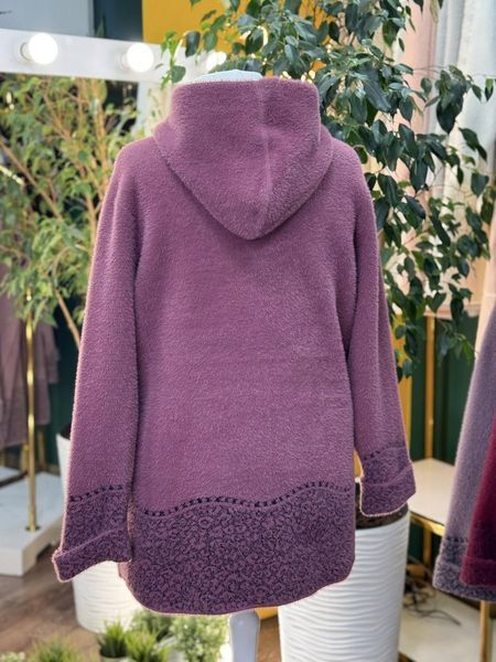 Неймовірний жіночий кардиган, тканина "Альпака" 54, 56, 58, 60 розмір 54 21476-54 фото