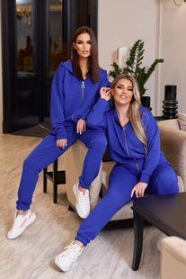 Стильный женский костюм, ткань "Стеганый Трикотаж" 48, 50 размер 48 11866-48 фото