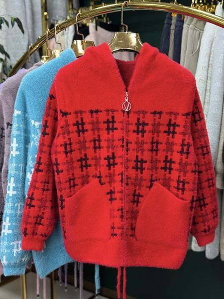 Неймовірний жіночий кардиган, тканина "Альпака" 48, 50, 52 розмір 48 21281-48 фото