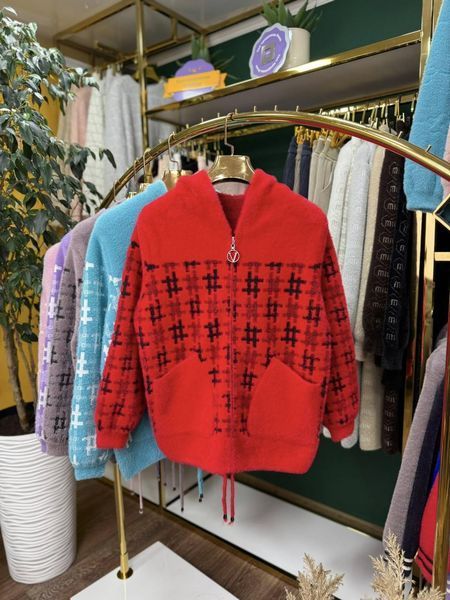 Неймовірний жіночий кардиган, тканина "Альпака" 48, 50, 52 розмір 48 21281-48 фото