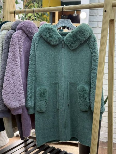 Неймовірний жіночий кардиган, тканина "Альпака" 50, 52, 54, 56, 58, 60 розмір 50 20822-50 фото