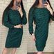 Роскошное женское платье, ткань "Трикотаж вафелька" 56 размер 14271-56 фото 1