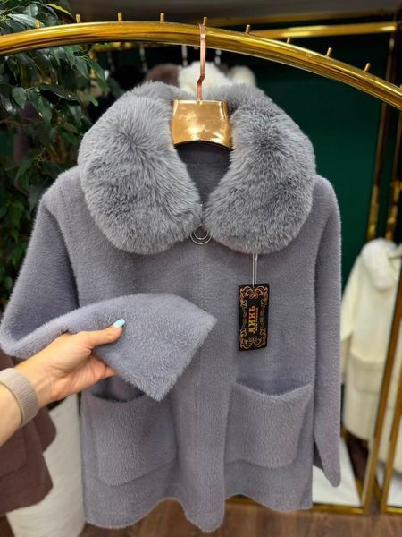 Неймовірний жіночий кардиган, тканина "Альпака" 56, 58, 60, 62 розмір 56 22589-56 фото