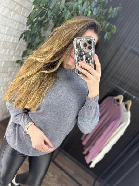 Теплий жіночий светр, тканина "Трикотаж" 52/54, 56/58 розмір 52/54 18200-52/54 фото