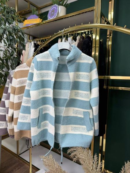 Неймовірний жіночий кардиган, тканина "Альпака" 58, 60, 62 розмір 58 21175-58 фото