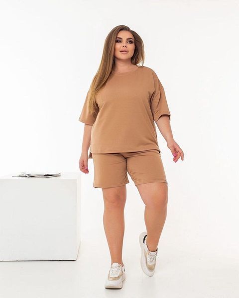 Стильний жіночий костюм Тканина "Трикотаж " 48, 50, 52, 54, 56 розмір 48 14555-48 фото
