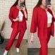 Стильный женский костюм-двойка, ткань Костюмная 50, 52 размер 50 14272-50 фото 1