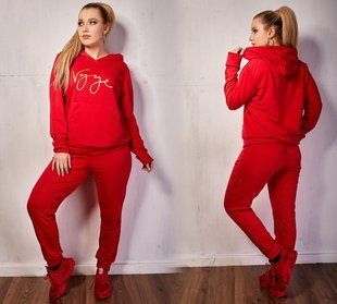 Яркий женский костюм Кофта+Брюки, ткань"Трикотаж Двунитка" 42, 44, 50, 52, 54, 56 размер 42 12398-42 фото