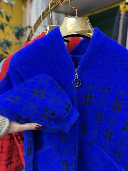 Неймовірний жіночий кардиган, тканина "Альпака" 48, 50, 52 розмір 48 21282-48 фото