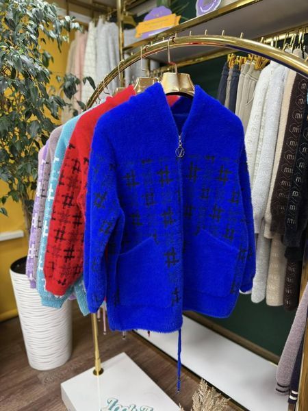Неймовірний жіночий кардиган, тканина "Альпака" 48, 50, 52 розмір 48 21282-48 фото