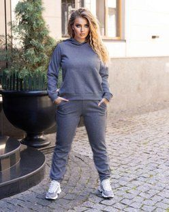 Лаконічний жіночий костюм, тканину "Трикотаж-кукурузка" 52, 54, 56, 60, 62 размер 52 13362-52 фото