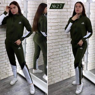 Модний жіночий спортивний костюм, тканину "Трікотаж" 44, 46 розмір 44 8031-44 фото