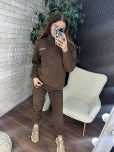 Теплий жіночий костюм, тканина "Фліс" 46/48, 48/50, 50/52, 54/56 розмір 46/48 18312-46/48 фото