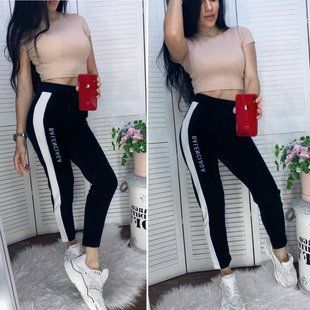 Шикарные женские Штаны Ткань "Трикотаж" 44, 46 размер 44 10469-44 фото