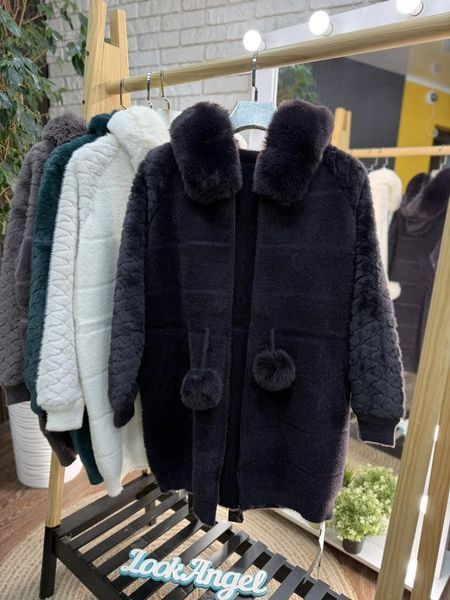 Неймовірний жіночий кардиган, тканина "Альпака" 54, 56, 58, 60, 62, 64 розмір 54 20823-54 фото