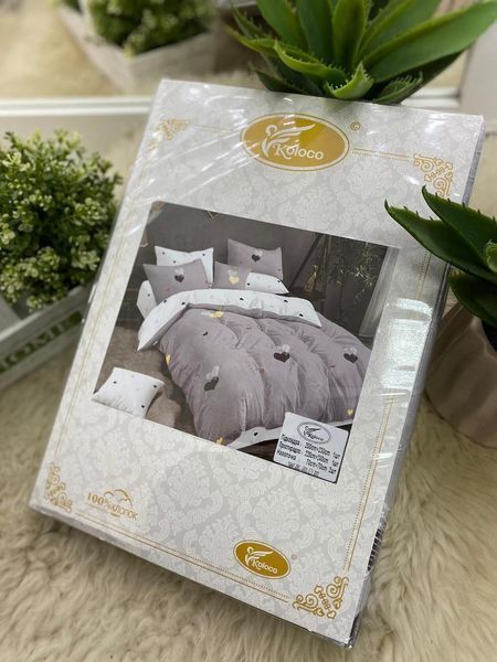 Комплект постільної білизни тканина "Бавовна" простирадла: 220х240, 2 наволочки, підковдра 200х230 №16 13582 фото