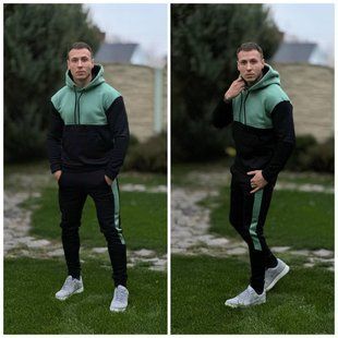 Чоловічий спортивний костюм, тканина "Трьохнитка" 48, 50, 52, 54, 56 розмір 48 15968-48 фото