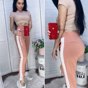 Шикарные женские Штаны Ткань "Трикотаж" 42, 44, 46, 48, 50 размер 42 10473-42 фото