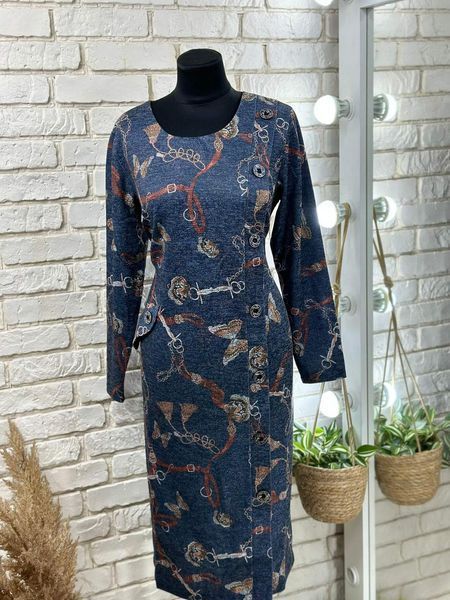 Стильное женское платье, ткань "Трикотаж" 54, 56 размер 54 16130-54 фото