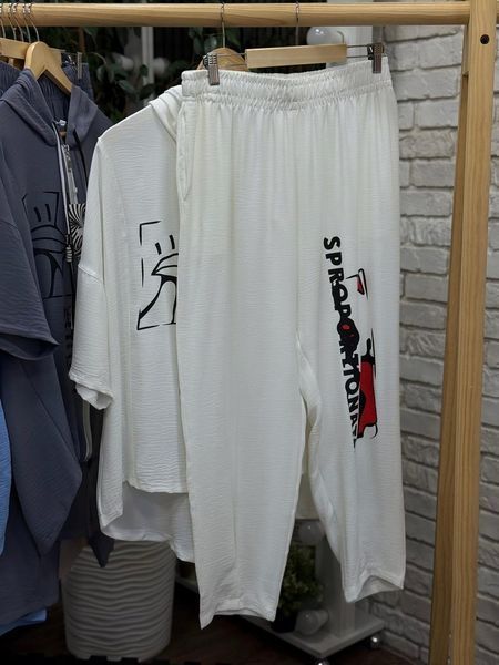 Шикарный женский костюм, ткань "Жатка" 52, 54, 56, 58, 60, 62, 64, 66, 68 размер 52 20643-52 фото