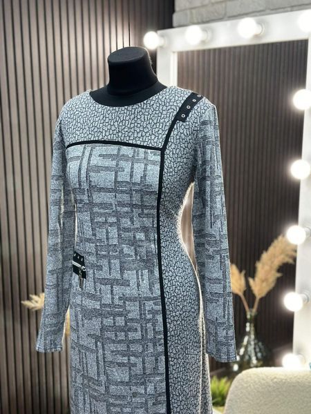 Стильна жіноча сукня, тканина "Трикотаж" 52, 54 розмір 52 16419-52 фото
