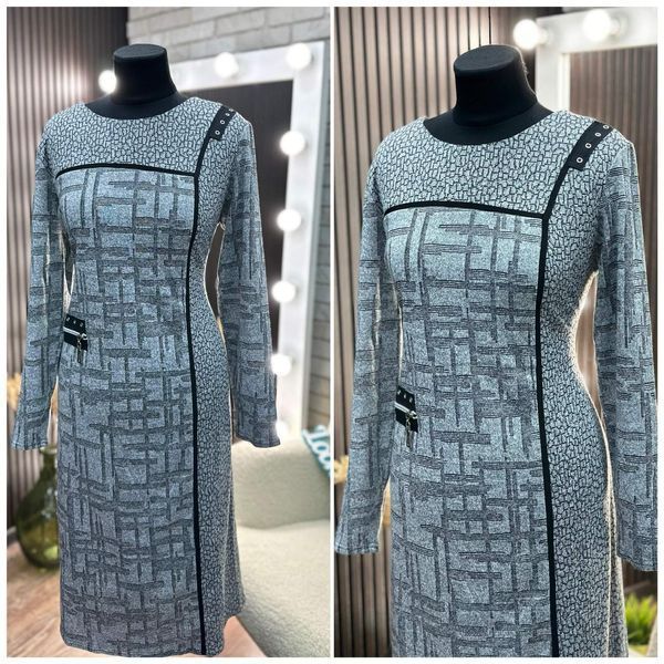 Стильна жіноча сукня, тканина "Трикотаж" 52, 54 розмір 52 16419-52 фото