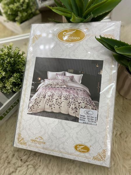Комплект постільної білизни тканина "Бавовна" простирадла: 220х240, 2 наволочки, підковдра 200х230 №19 13585 фото