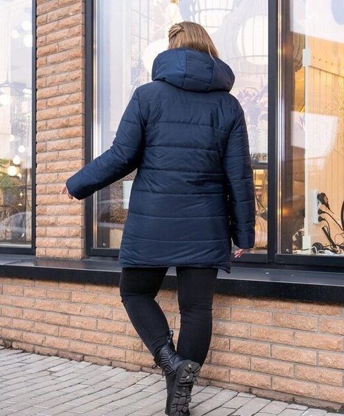 Шикарна жіноча куртка на овчині, синтепон 150, тканина "Плащівка" 48, 50, 52, 54, 56, 58, 60, 62 розмір 48 15993-48 фото