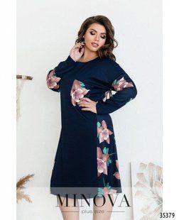 Стильна жіноча сукня, тканина "Трикотаж" 50, 52 розмір 50 16681-50 фото