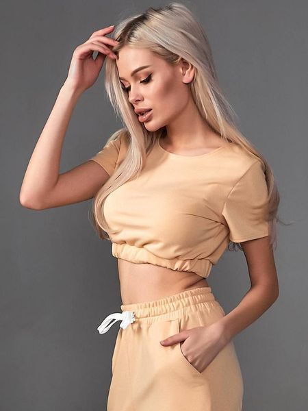 Стильний жіночий костюм, тканину "Трікотаж" 42, 44, 46, 48 розмір 42 10587-42 фото