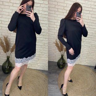 Изысканное женское платье, ткань "Французский трикотаж" 50 размер 14117-50 фото