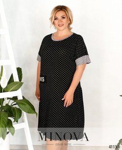 Стильна жіноча сукня, тканина "Трикотаж" 60, 62, 72 розмір 60 16735-60 фото