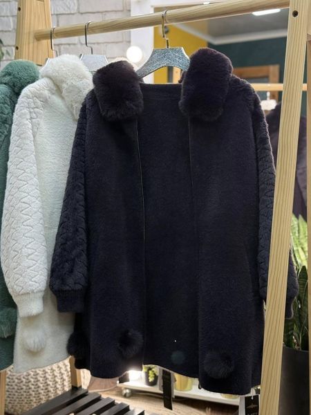 Невероятный женский кардиган, ткань "Альпака" 52, 54, 56, 58, 60 размер 52 20833-52 фото