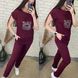 Стильный женский костюм Футболка+Брюки Ткань "Трикотаж-двухнитка" 48, 54, размер 48 14509-48 фото 3