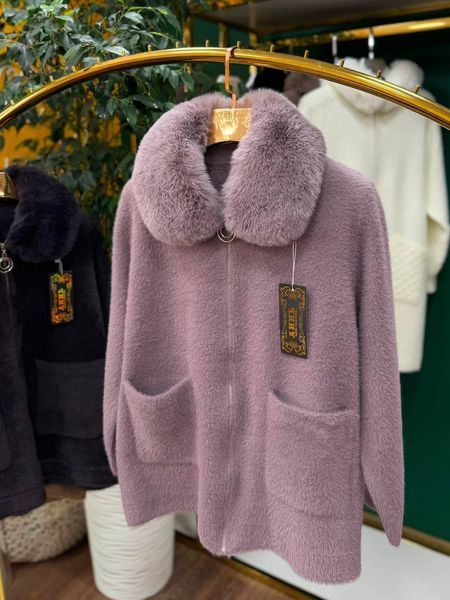 Неймовірний жіночий кардиган, тканина "Альпака" 56, 58, 60, 62 розмір 56 22592-56 фото