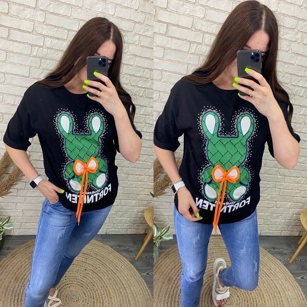 Стильная женская футболка, ткань "Трикотаж" 48, 50 размер 48 15127-48 фото