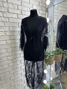 Шикарная женская пляжная туника, ткань "Сетка" 48, 50 размер 48 15046-48 фото