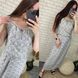 Жіночий сарафан максі, тканина "Шифон" розмір 48 14739-48 фото 3